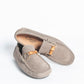 Mocassino basic fibbia bamboo - Tortora