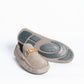 Mocassino basic fibbia bamboo - Tortora