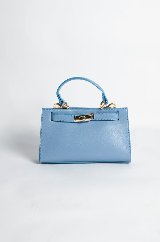 Borsa Mini Kelly - Celeste